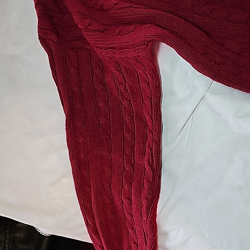 Vintage Red Sweater - Picture 8 of 14